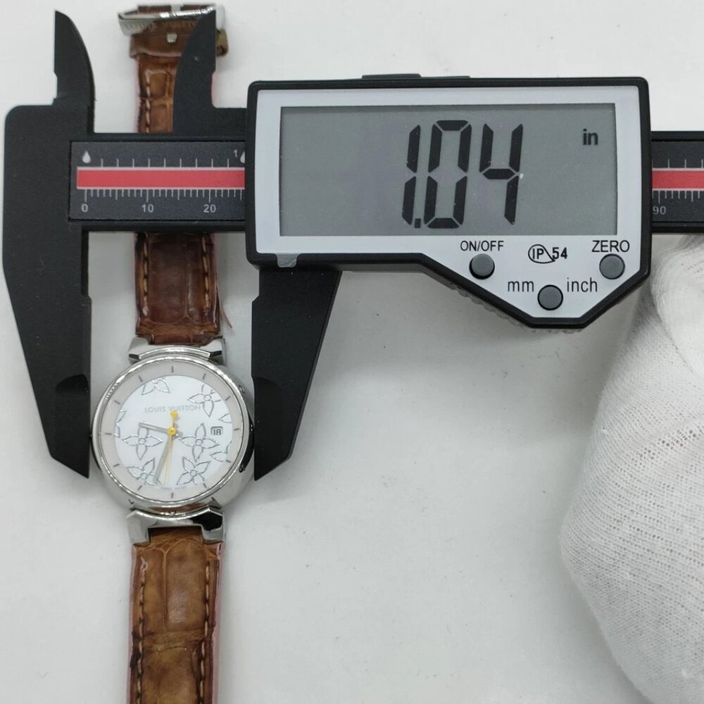 Louis Vuitton Watch  27mm Women's Whites X Browns 600-051925 - Picture 9 of 9
